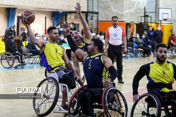 فینال جام حذفی بسکتبال با ویلچر مردان