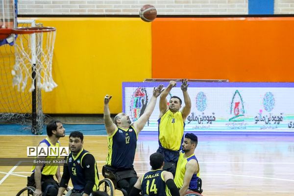 فینال جام حذفی بسکتبال با ویلچر مردان