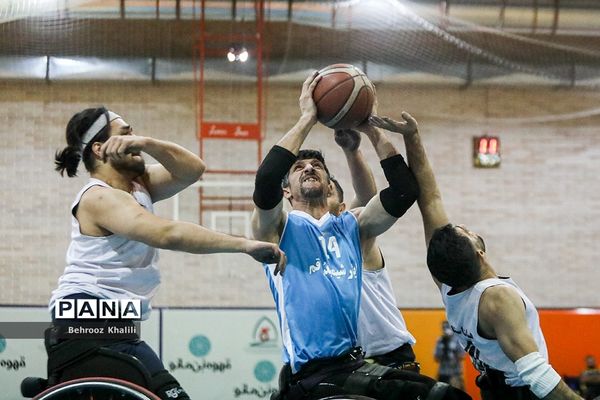 فینال جام حذفی بسکتبال با ویلچر مردان