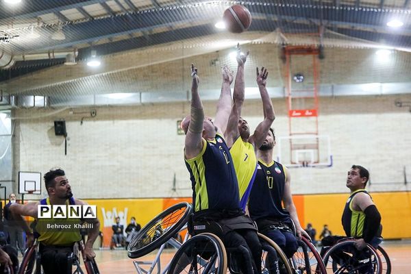 فینال جام حذفی بسکتبال با ویلچر مردان