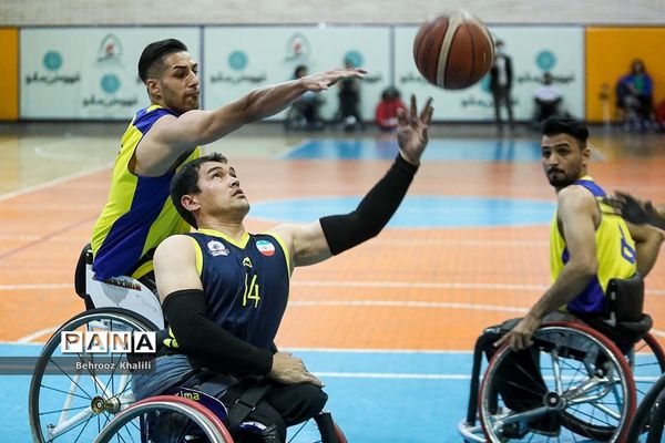 فینال جام حذفی بسکتبال با ویلچر مردان