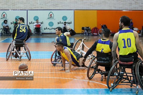 فینال جام حذفی بسکتبال با ویلچر مردان