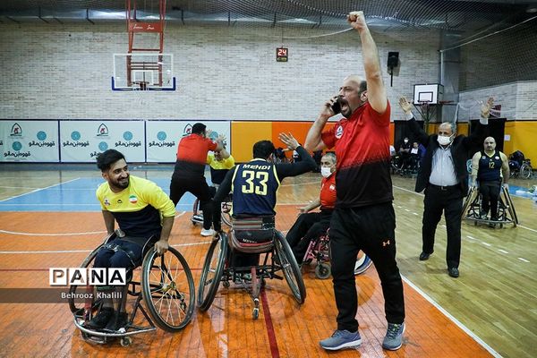 فینال جام حذفی بسکتبال با ویلچر مردان