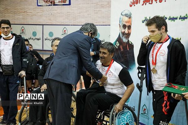 فینال جام حذفی بسکتبال با ویلچر مردان