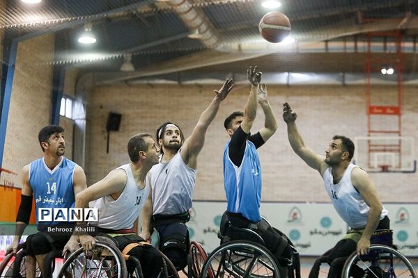فینال جام حذفی بسکتبال با ویلچر مردان