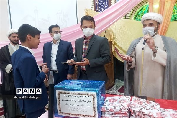 تقدیر ویژه از مقام ممتاز جشنواره نوغلامان حسینی در روستای رزق آباد کاشمر