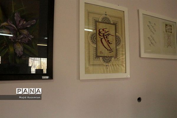 افتتاح نگارخانه معلم در ناحیه یک همدان