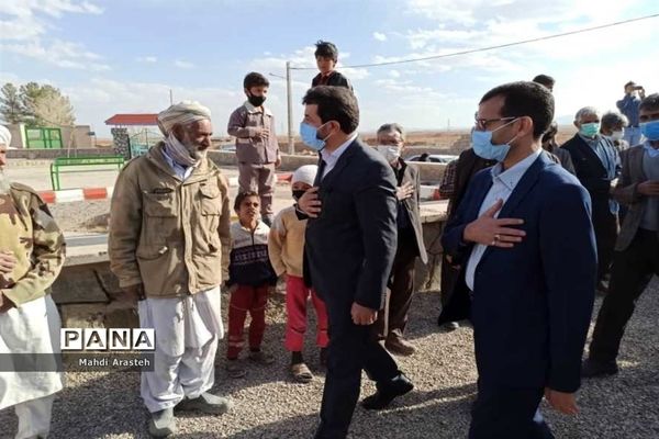 افتتاح آموزشگاه 6 کلاسه روستای طاغان شهرستان مرزی درمیان