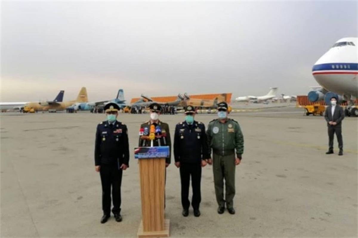 تحویل هواپیما و بالگردهای نظامی جدید به نیروهای مسلح