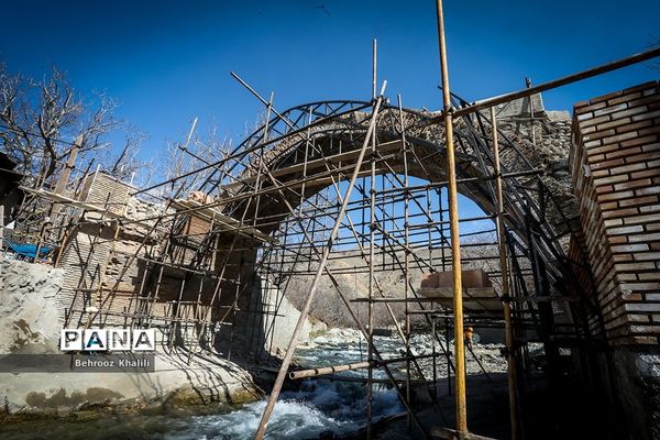 بازدید از بازسازی پل تاریخی کن