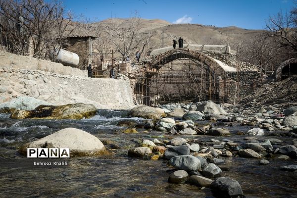 بازدید از بازسازی پل تاریخی کن