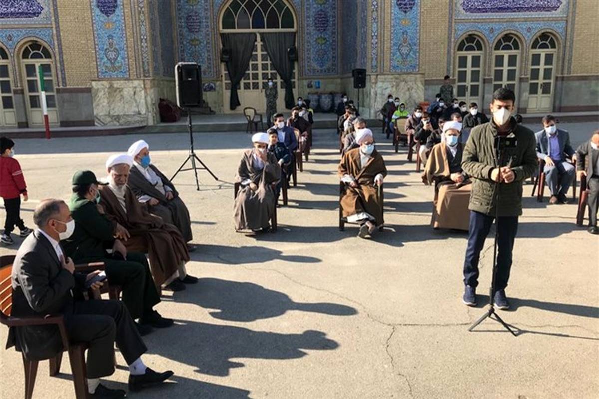 مراسم اعزام کاروان‌های مجازی راهیان نور درشهرستان پاکدشت