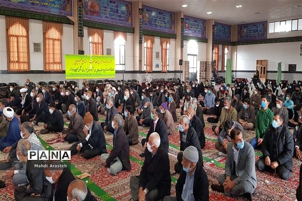 برگزاری سی و ششمین نمازجمعه سال1399درشهرستان خوسف
