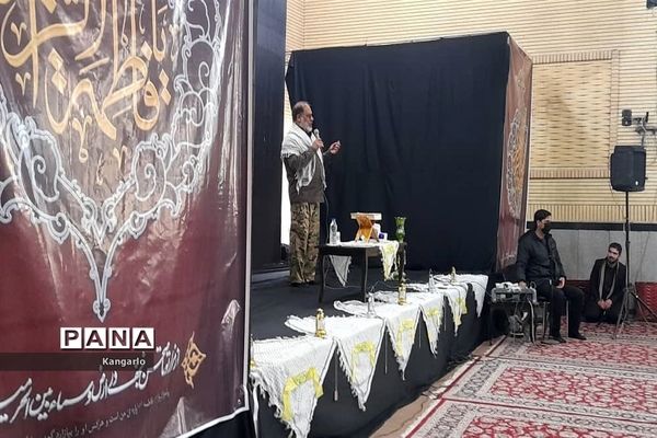 مراسم نمادین راهیان نور در ورامین