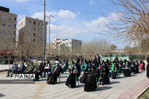 اردوی راهیان نور مجازی در بوستان شهدای گمنام قائمیه اسلامشهر