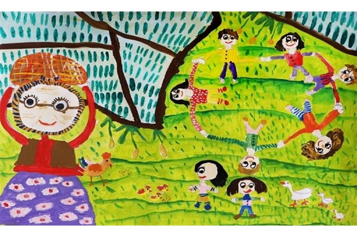 کودک گیلانی در مسابقه بین‌المللی نقاشی  درخشید