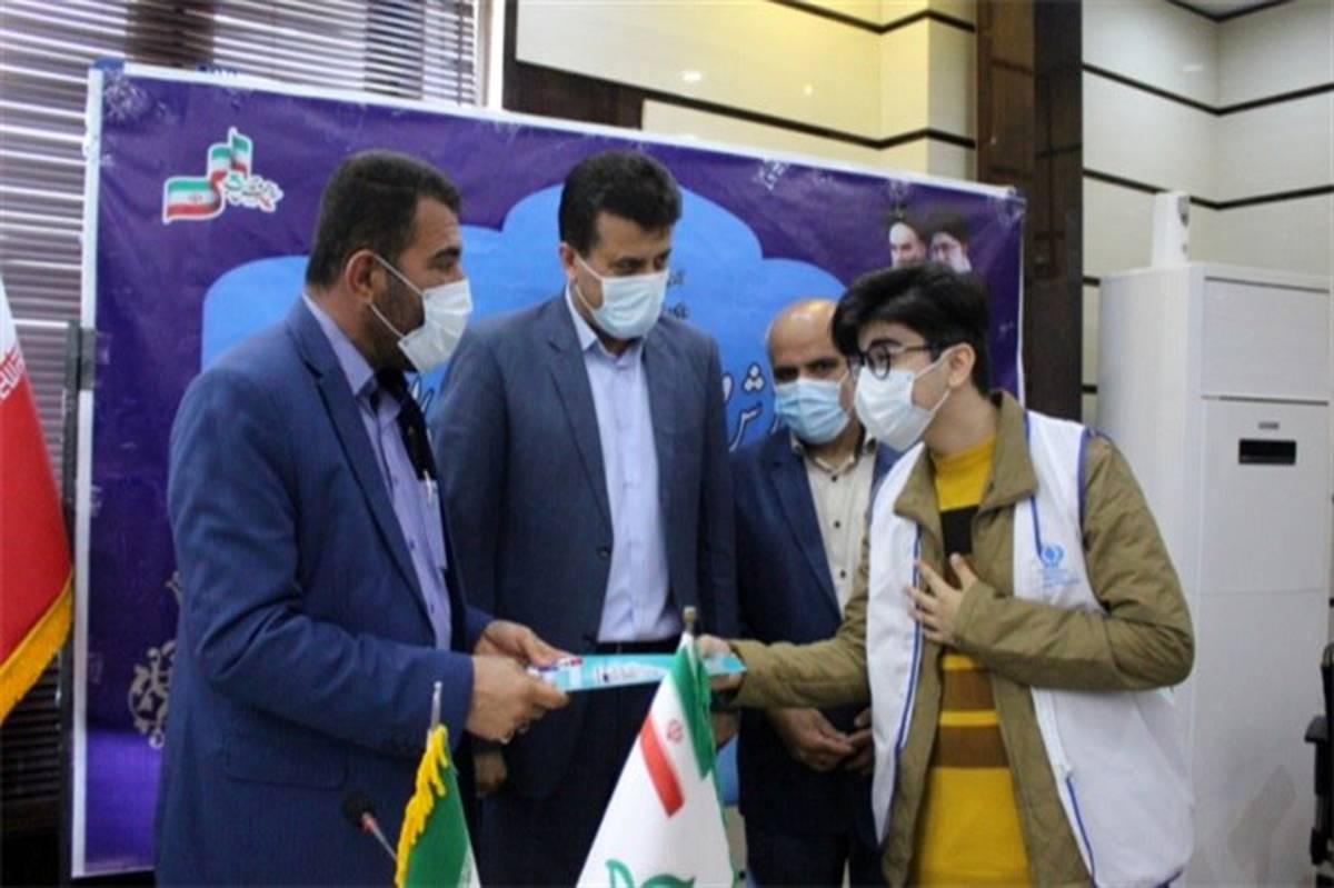 مراسم تجلیل از مدرسان و دانش‌آموزان خبرگزاری پانا استان بوشهر برگزار شد
