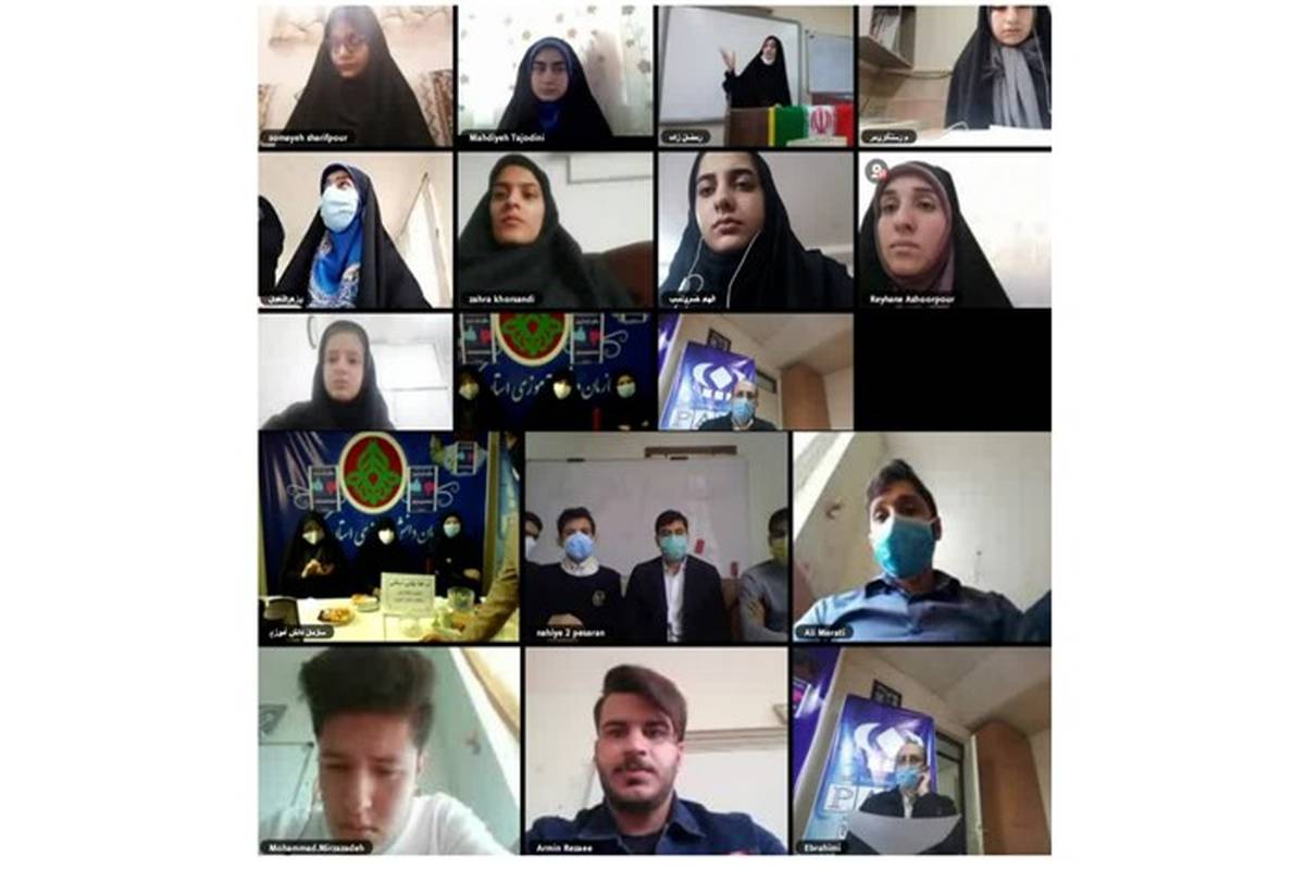 فینال اولین  مسابقه ملی مناظره دانش آموزی استان گیلان