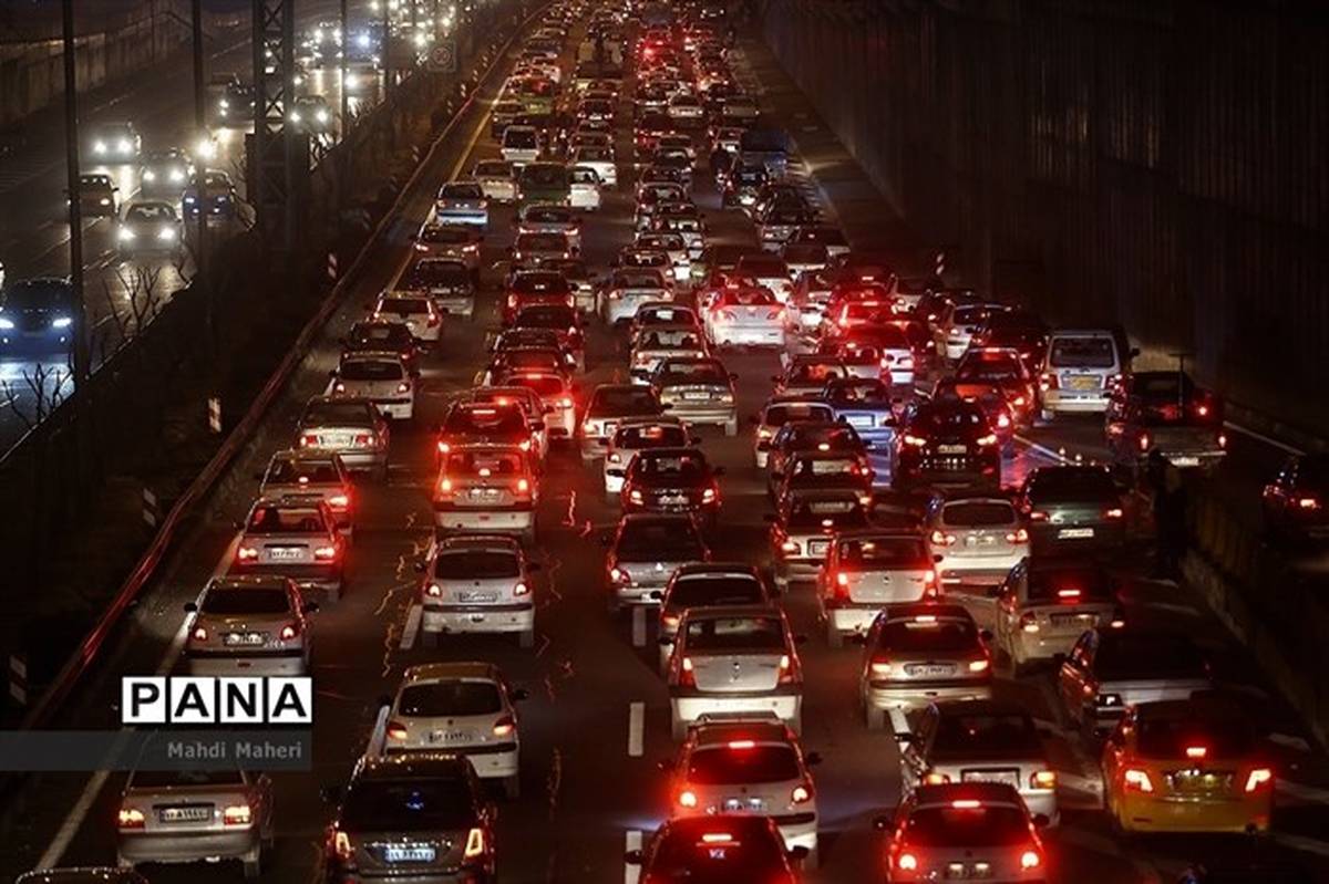 وضعیت ترافیکی معابر پایتخت در هشتم فروردین