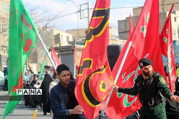 جشن نیمه شعبان در آرامستان بقائیه