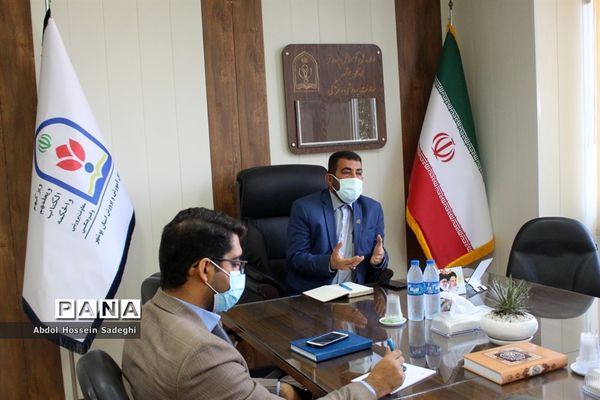 جلسه کار گروه قرآنی قرارگاه فرهنگی آموزش و پرورش استان بوشهر