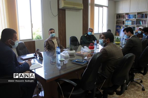 جلسه کار گروه قرآنی قرارگاه فرهنگی آموزش و پرورش استان بوشهر