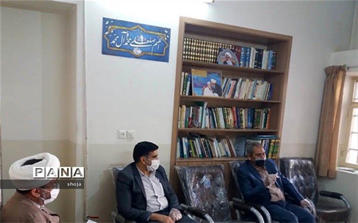 دیدار مدیرآموزش و پرورش فلاورجان با رئیس حوزه علمیه امام خمینی(ره) فلاورجان