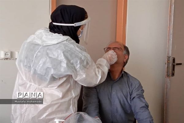 غربالگری کووید ۱۹ در آموزش و پرورش ملارد