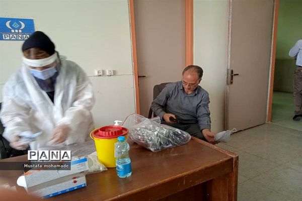 غربالگری کووید ۱۹ در آموزش و پرورش ملارد