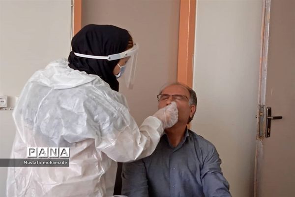 غربالگری کووید ۱۹ در آموزش و پرورش ملارد