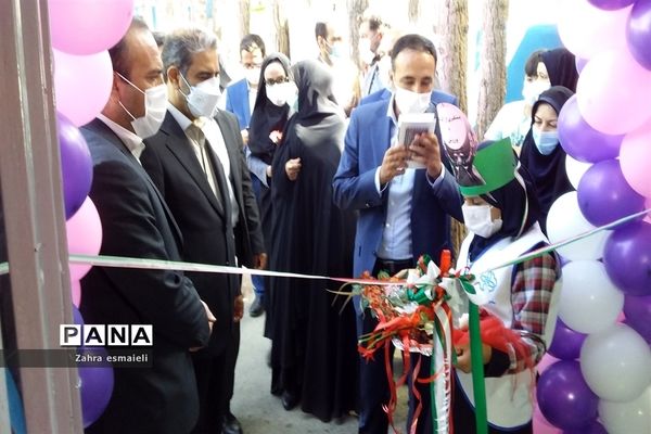 آیین افتتاحیه مدرسه پویا نجمه و سمیه در شهرستان قرچک