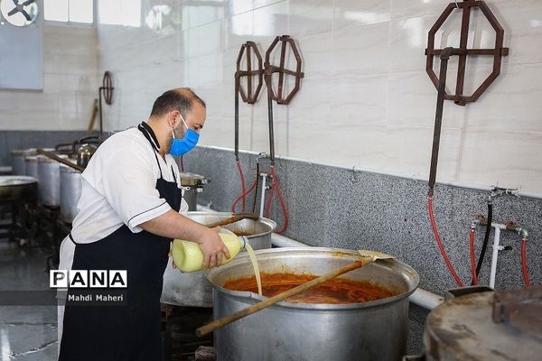 افتتاح اولین آشپزخانه بزرگ در پویش ایران همدل (طرح اطعام مهدوی)