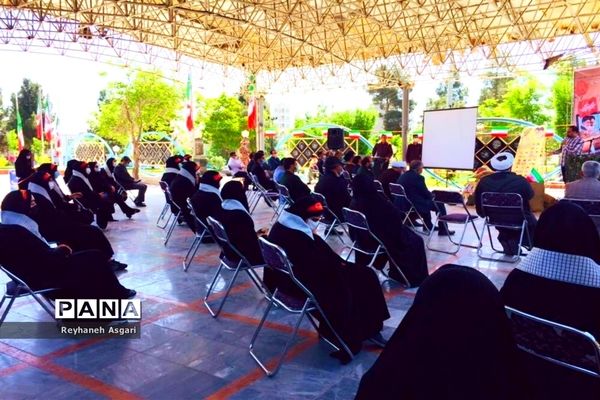برگزاری مراسم نمادین راهیان نور در شهرستان قرچک
