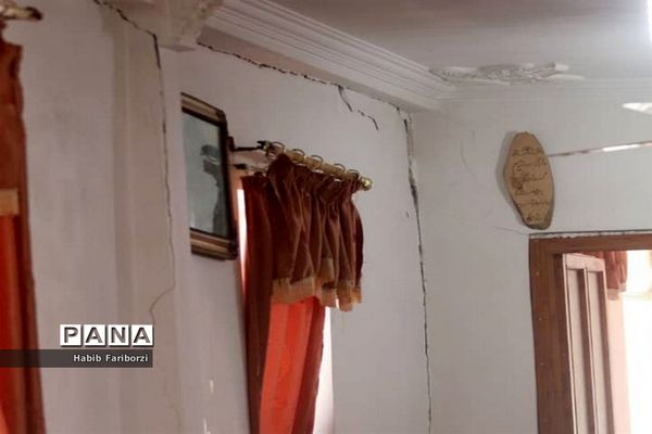 خسارات زلزله به شهرگناوه و روستاهای گماران، کمالی، فخرآوری بخش مرکزی شهرستان گناوه