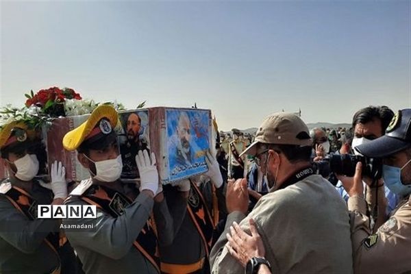 مراسم تشییع پیکرشهید سردارحجازی در استان اصفهان