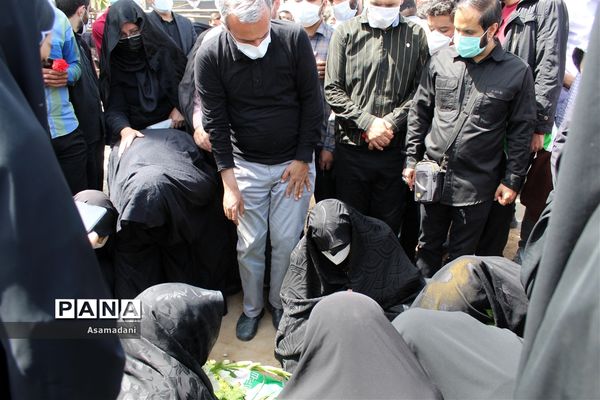 مراسم تشییع پیکرشهید سردارحجازی در استان اصفهان