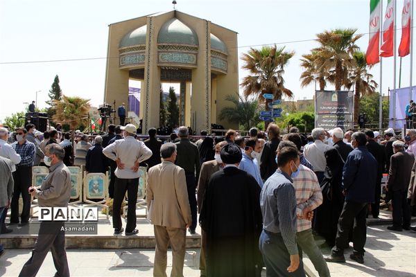 مراسم تشییع پیکرشهید سردارحجازی در استان اصفهان