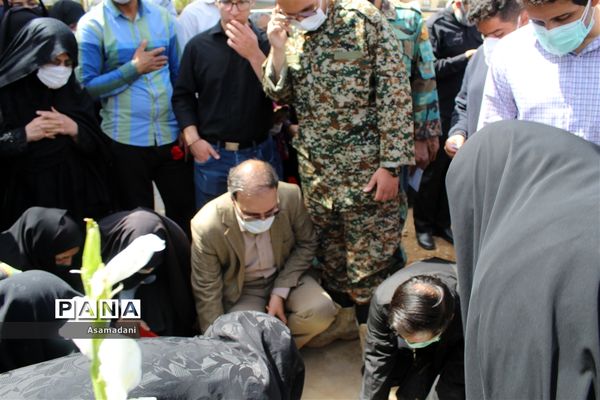 مراسم تشییع پیکرشهید سردارحجازی در استان اصفهان