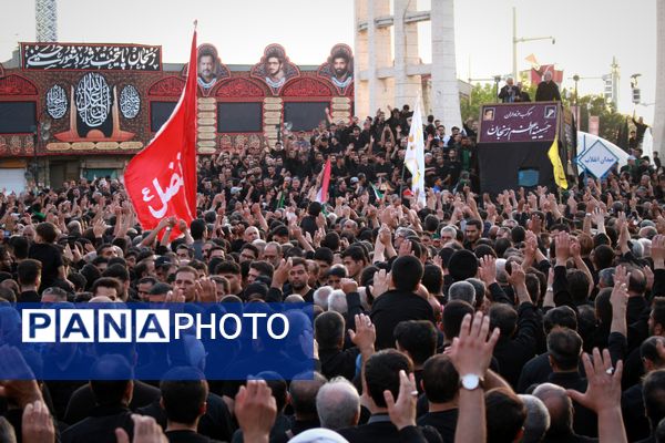 دسته عزاداری حسینیه اعظم زنجان در یوم العباس