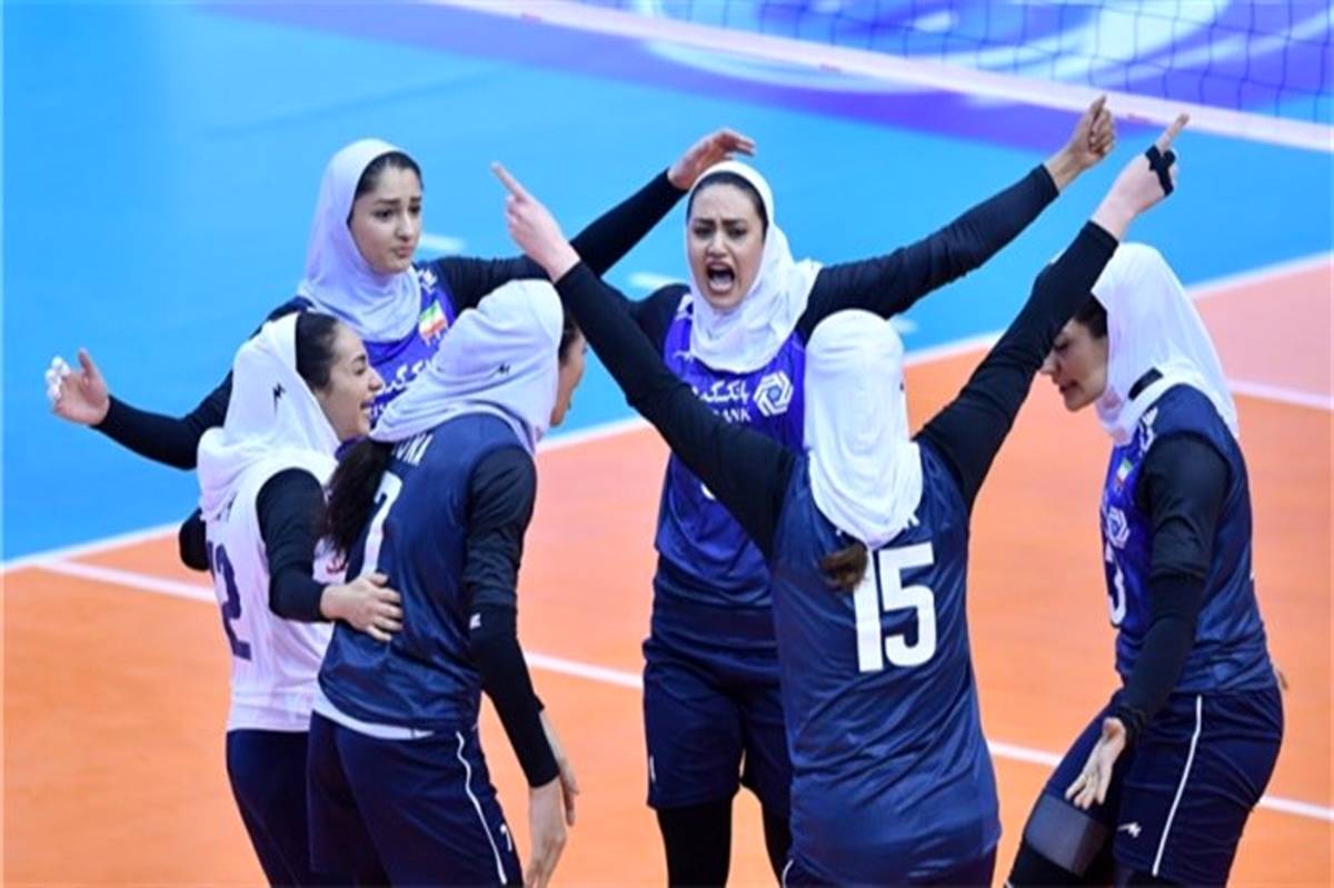 اردوی تیم ملی والیبال زنان به پایان رسید