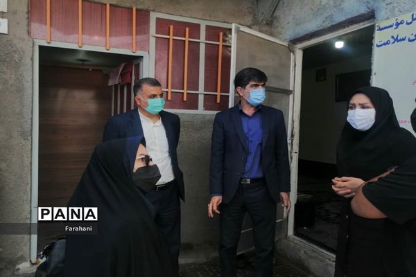 بازدید معاون سیاسی، انتظامی فرمانداری ورامین از کمپ ماده ۱۵سفیران سلامت