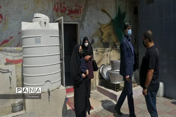 بازدید معاون سیاسی، انتظامی فرمانداری ورامین از کمپ ماده ۱۵سفیران سلامت