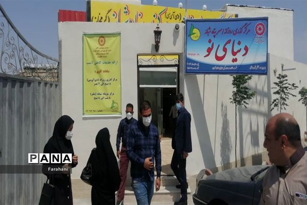 بازدید معاون سیاسی، انتظامی فرمانداری ورامین از کمپ ماده ۱۵سفیران سلامت