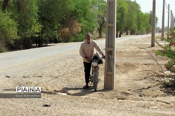 بازدید معاون توسعه روستایی و مناطق محروم رییس جمهوری از روستاهای دغاغله و بامدژ اهواز