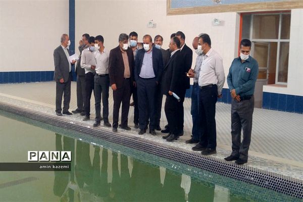 سفر یک روزه معاون وزیر و رئیس سازمان نوسازی و تجهیز مدارس کشور به داراب