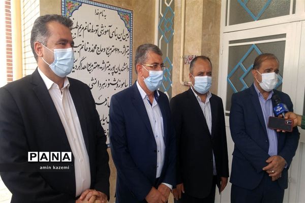 سفر یک روزه معاون وزیر و رئیس سازمان نوسازی و تجهیز مدارس کشور به داراب