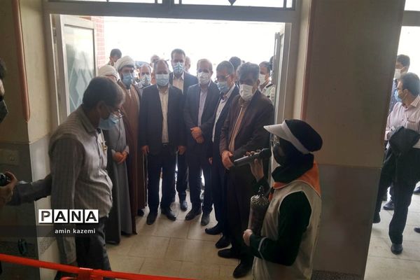 سفر یک روزه معاون وزیر و رئیس سازمان نوسازی و تجهیز مدارس کشور به داراب