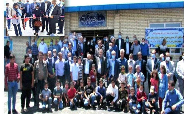 افتتاح مدرسه خیّرساز زنده یاد حسن عسگریان دماوندی در روستای نادیلو آذرشهر