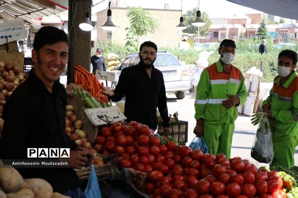 ارومیه در یک روز گرم کرونایی