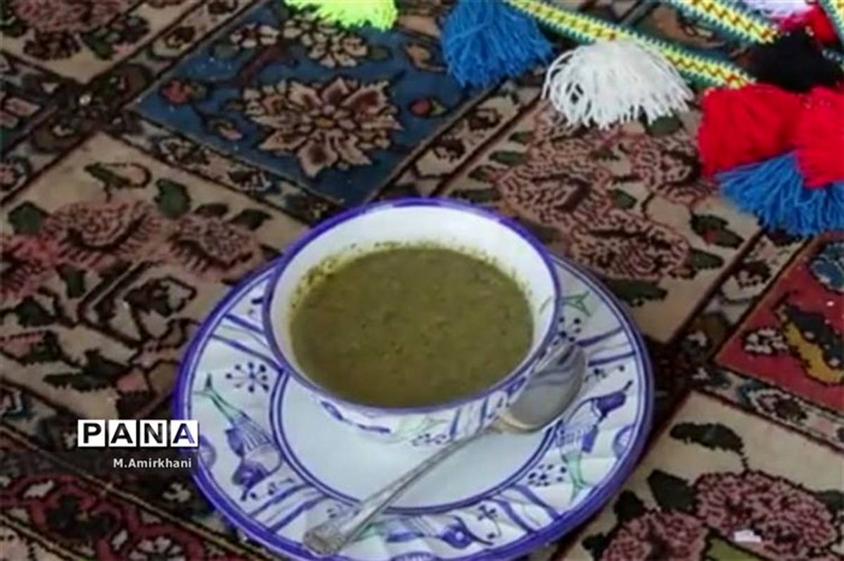 «آش کاردین» غذای محلی بختیاری